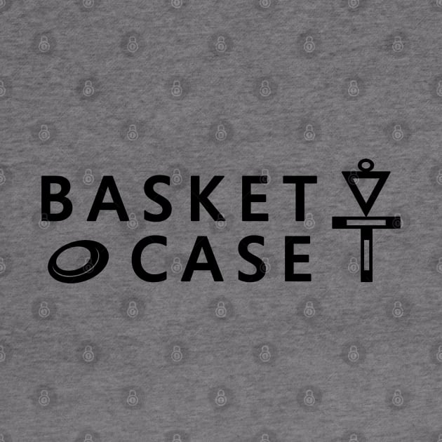 Basket Case Disc Golf Minimalist Disc Golf Original by TeeCreations